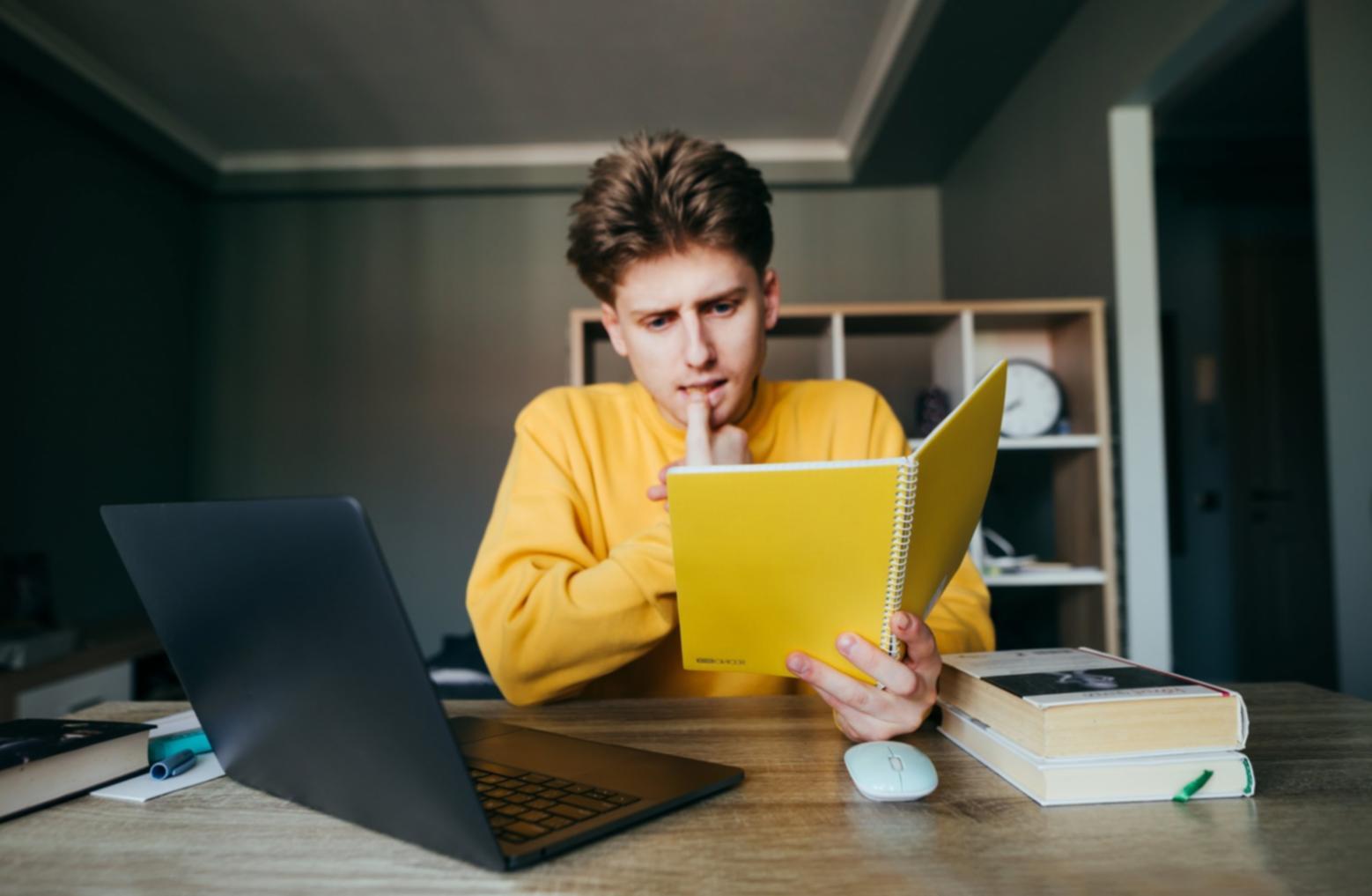 Teilnehmer bei einer Online-Masterclass zur Lebenszielentwicklung